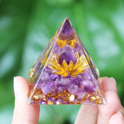 Amethyst Energy Pyramid